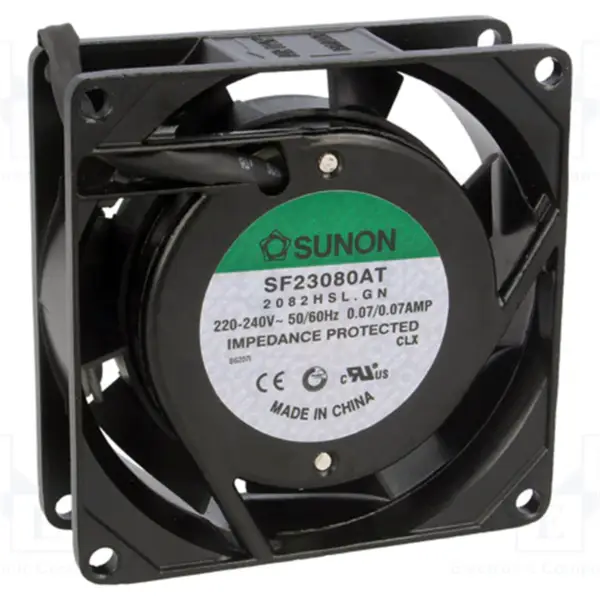 Original SUNON SF23080AT 2082HSL 8025 80*80*25mm 220VAC Axial Cooling Fan
