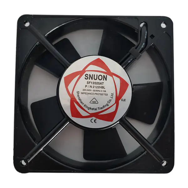 12CM double ball bearing fan 120*120*25mm Carbinet axial Fan 220V SF12025AT 2122HBL silent cooling fan