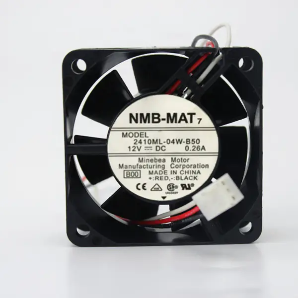 2410ML-04W-B59 12V 0.26A Original NMB-MAT 6025 Double Ball Fan 6CM