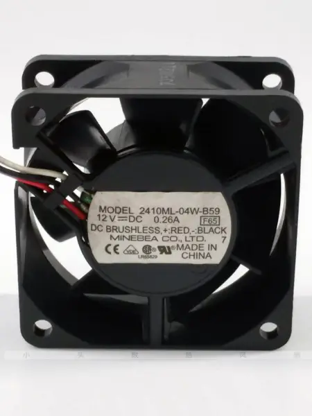 2410ML-04W-B59 12V 0.26A Original NMB-MAT 6025 Double Ball Fan 6CM
