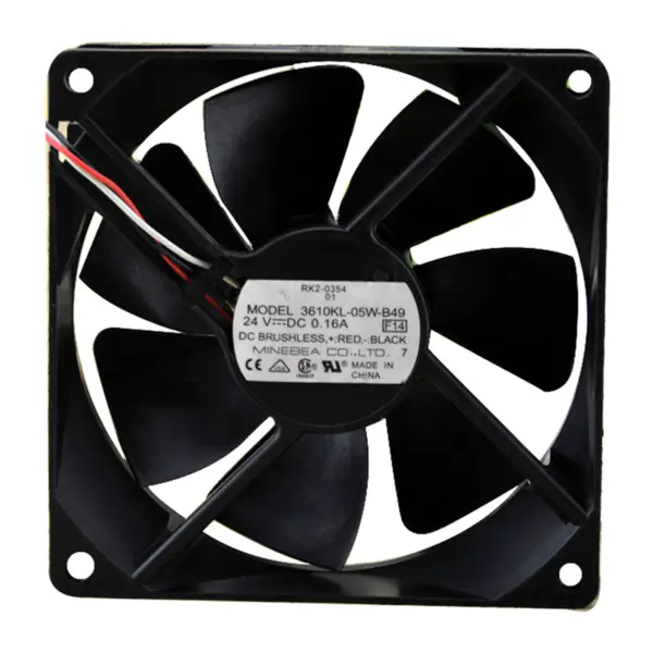 3610KL-05W-B59 -E50 3610ML-05W-B59 3610KL-05W-B49 Three-wire 24V 0.20A original NMB fan