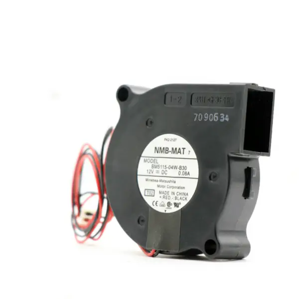 Original Japan NMB BM5115-04W-B30 5015 12VDC 0.08A 50*50*15mm 0.72W 2.1CFM 3500 RPM Axial Cooling Fan
