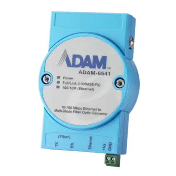 Advantech ADAM-6541-AE Ethernet to Multi-mode SC Type Fiber Optic Converter