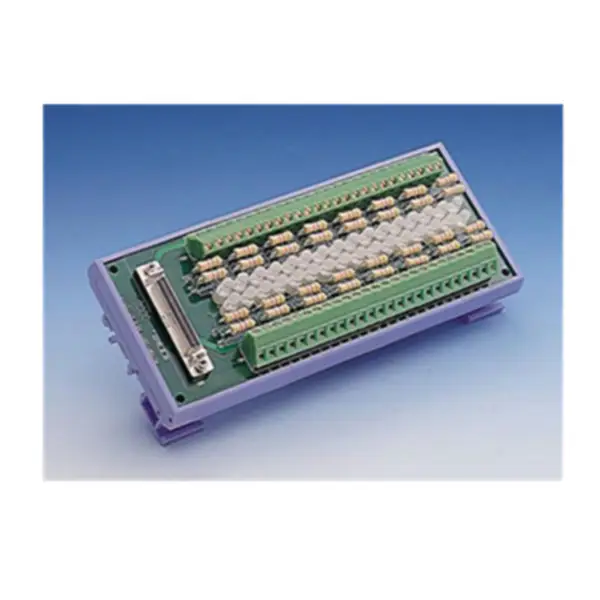 Advantech ADAM-3951 50-pin DIN-rail Wiring Board w/ LED Indicators