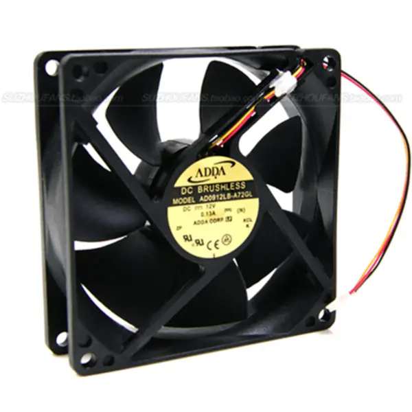 Original ADDA Cooling Fan 9cm 12V 0.13A AD0912LB-A72GL