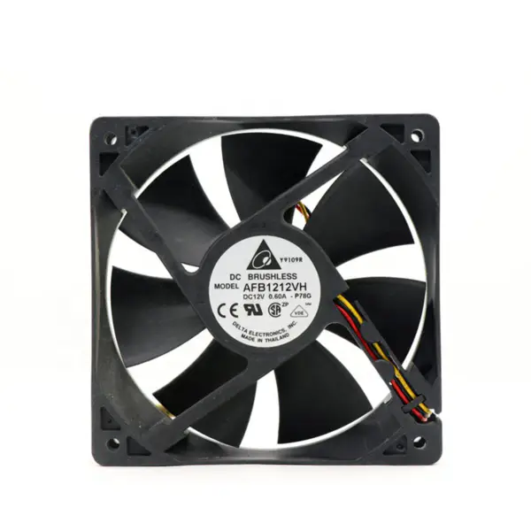 Delta 12CM 12V 0.60A AFB1212VH 12025 chassis motherboard pwm speed control high speed fan