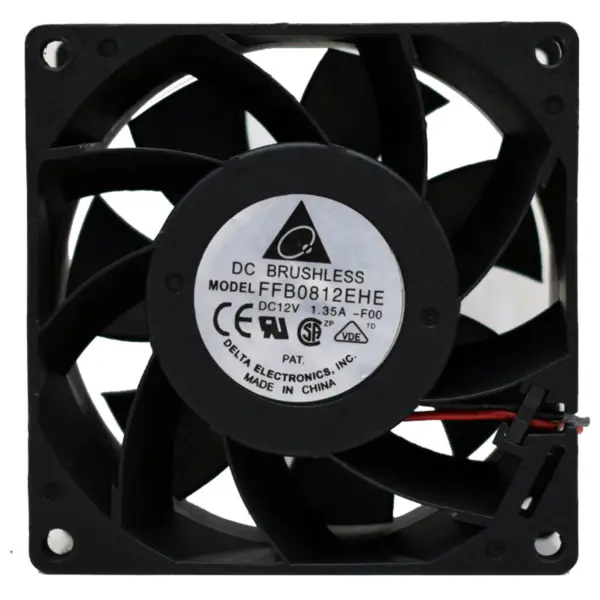 Delta 12V 1.35A FFB0812EHE 80*80*38mm Power Supply Cooling Airflow Cooling Fan