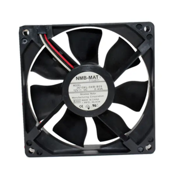 NMB 3610KL-04W-B59 92 * 92 * 25mm DC 12V inverter UPS Fan cabinet cooling fan