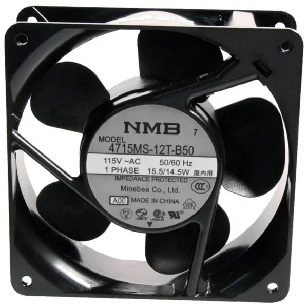NMB 4715MS-12T-B50 12038 120*120*38mm 115V 15.5/14.5W 102CFM 2900 RPM Axial Cooling Fan 4715MS-12T-B5A