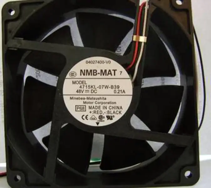 NMB 120*120*38MM Communication equipment fan 12cm 48V 0.21A 4715KL-07W-B39 Inverter cooling fan