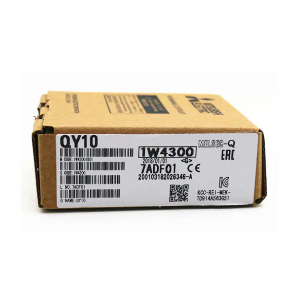 High Speed Mitsubishi Melsec Q Series 16 Points Contact Output Unit PLC QY10