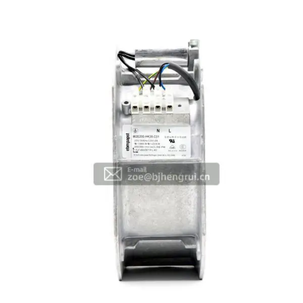 ebmpapst W2E200-HK38-C01 80W 0.29A AC 225*80 mm 230V Axial Flow Fan for Photovoltaic Inverter