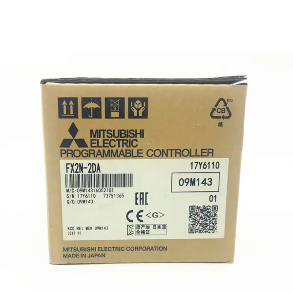 Hot Sale Mitsubishi FX2N Series PLC FX2N 2DA Analog Output Module FX2N-2DA
