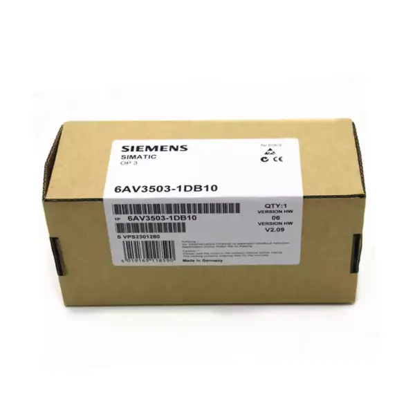 Siemens SIMATIC OP3 6AV3503-1DB10 panel