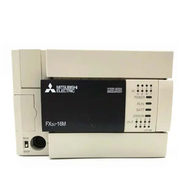 FX3U-16MR/ES-A Mitsubishi FX3U-16 FX3U-16M FX3U-16MR FX3U 16MR ES A PLC Main Units With 16 I/O