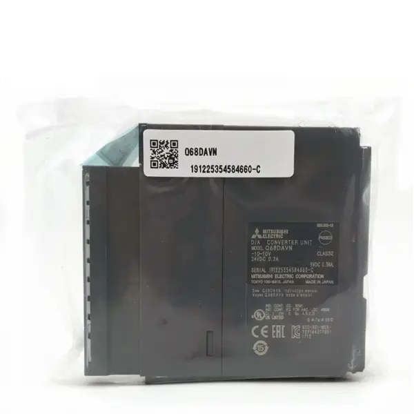 PLC Mitsubishi Melsec-Q Digital Analog Output Module Q68DAVN