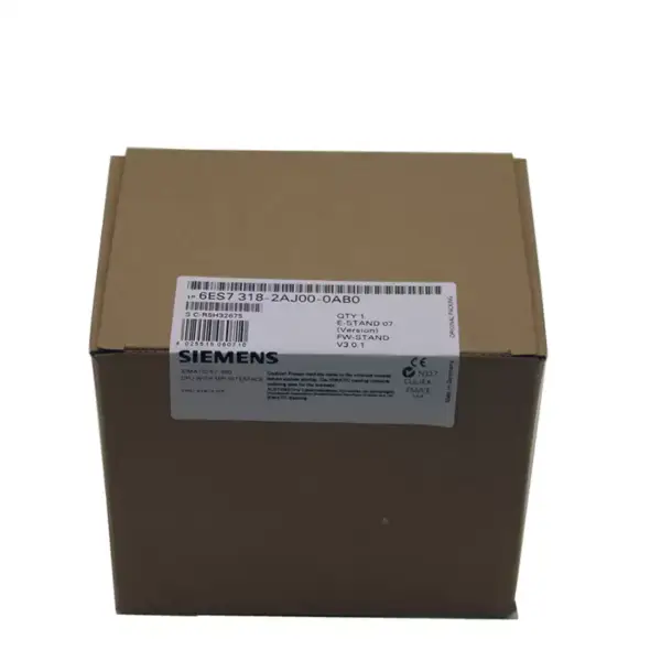 Siemens Simatic 318 CPU PLC HMI S7 300 S7-318 CPU318-2DP Module 6ES7 318-2AJ00-0AB0