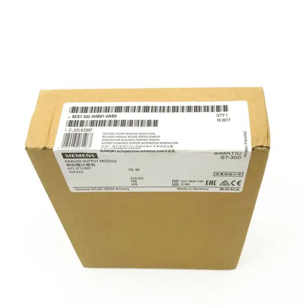 Siemens Simatic S7 300 SM332 PLC Analog Output Module 6ES7332-5HB01-0AB0