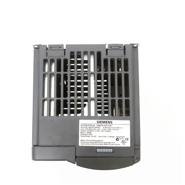 1.5KW Siemens 6SE6 440-2AB21-5BA1 Micro master 440 AC Drives Inverter 6SE6440-2AB21-5BA1 With BOP