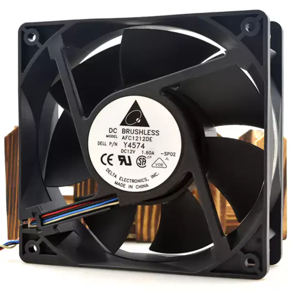 Delta AFC1212DE 119*119*38 mm 12V 1.6A large air volume PWM intelligent speed control fan