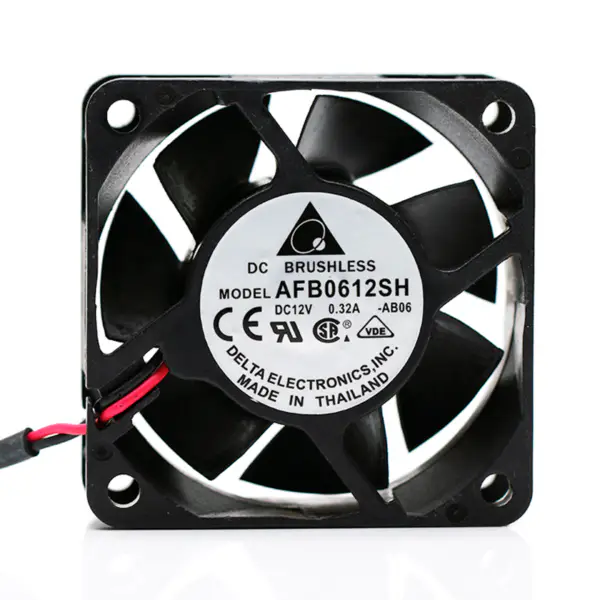 Delta AFB0612SH Electronics DC 12V 0.32A 3.84A Ball Bearing 6000RPM cooling fan
