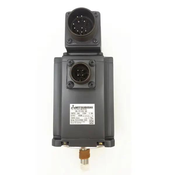Mitsubishi 300W 129VAC Servo Motor HA-FF33C-UE