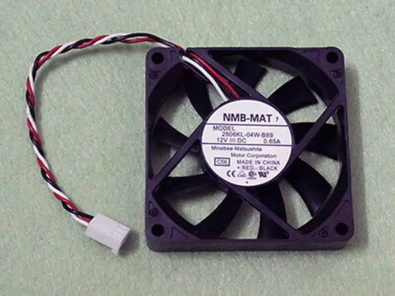 NMB 7015 12V 0.65A 7cm computer case server CPU fan 2806KL-04W-B89
