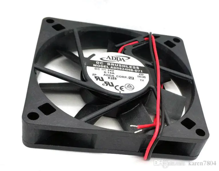 AD0812HB-A73GL axial flow cooling fan DC 12V 80 * 80 * 25MM 0.25A