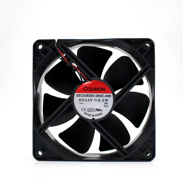 SUNON EEC0382B1-000C-A99 119*119*38mm 24V chassis cooling fan