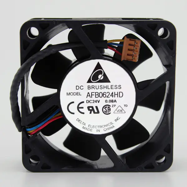 Delta DC Cooling Fan AFB0624HD-R00 DC24V 60*60*25MM