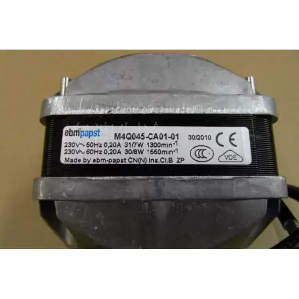 Ebmpapst fan M4Q045-CA01-01 230V cooling fan Supermarket freezer condenser motor