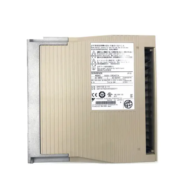 2KW Yaskawa Servopack SGDV 01Type Series Ac Servo Motor Drive SGDV-180A01A