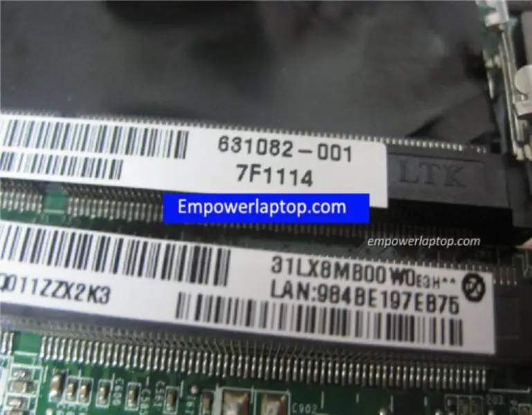 HP DV6 DV6-3000 631082-001 Motherboard