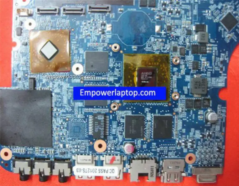 HP 645386-001 DV7 DV7-6000 A70M DSC HD6750 1G Motherboard