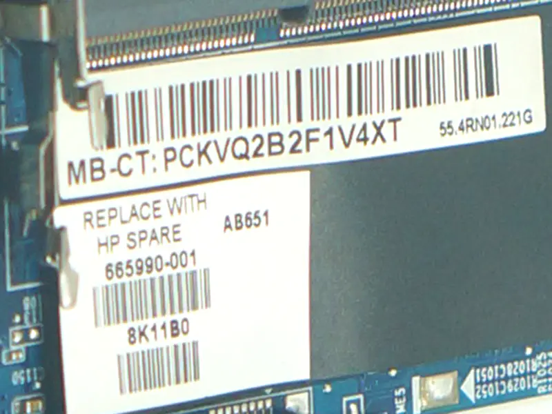 HP 665990-001 DV7 DV7T DV7-6000 Motherboard