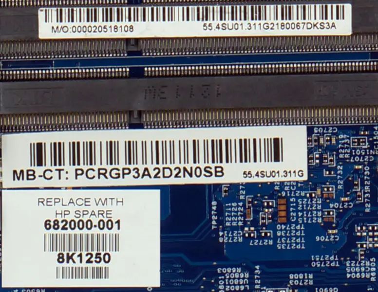 HP 682000-001 DV7 DV7T DV7-7000 DV7T-7000 Motherboard