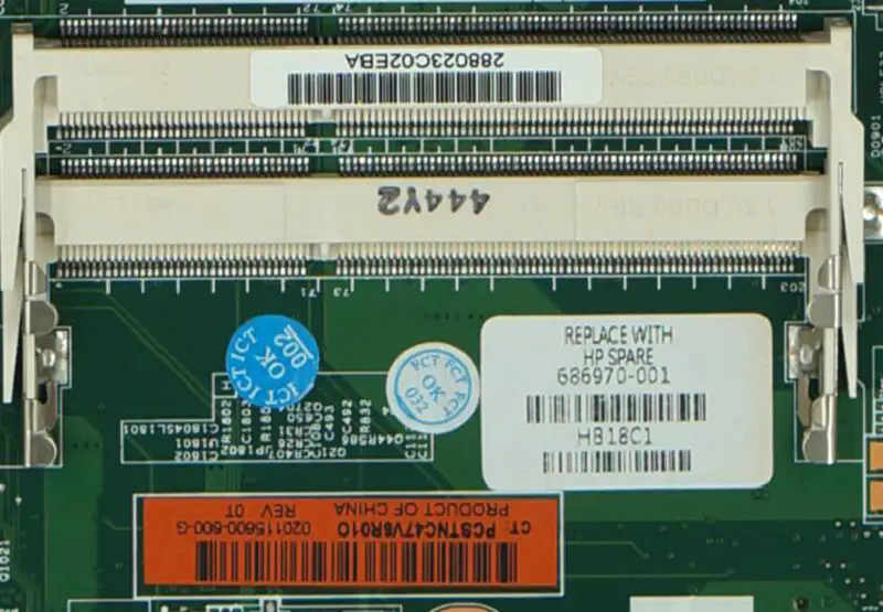 HP 686970-001 686970-601 probook 6570B 8570P Motherboard