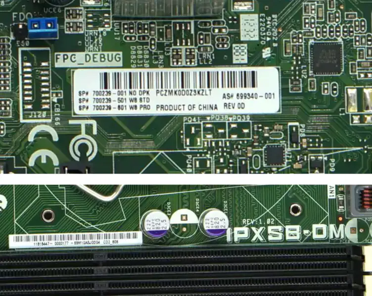HP motherboard 699340-001 700239-001 IPXSB-DM