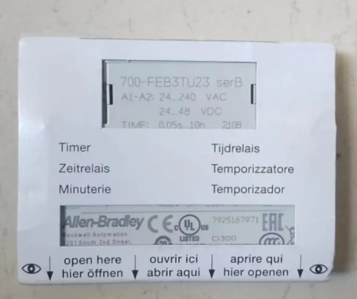 AB 700-FEB3TU23 FEB3T time relay