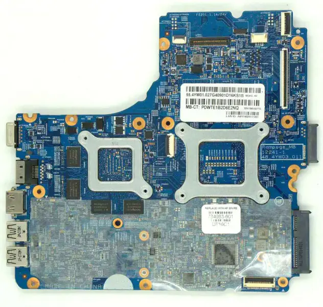 HP 734083-001 734083-501 probook 440 450 450-G1 Motherboard