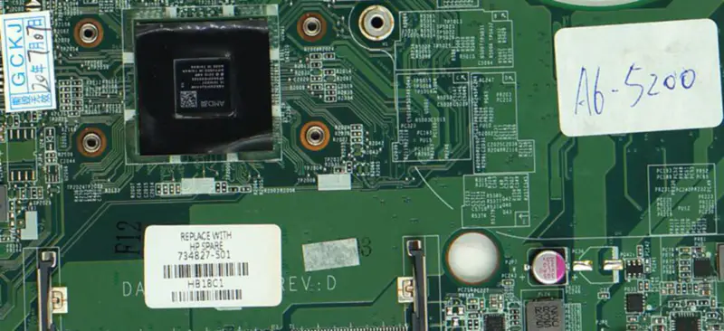 HP 15-N A6-5200 DA0U93MB6D0 734827-501 734827-001 734827-601 Motherboard