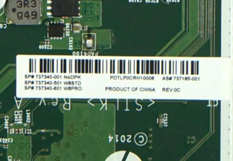 HP 737185-001 ProOne 400 G1 AIO 737340-001 737340-501 6050A2586501-A02 Motherboard