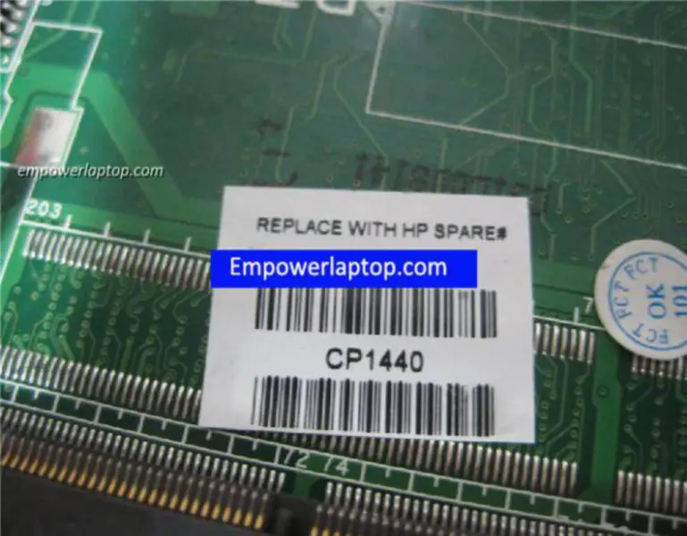HP 15-D 250 747139-001 N2810 Motherboard