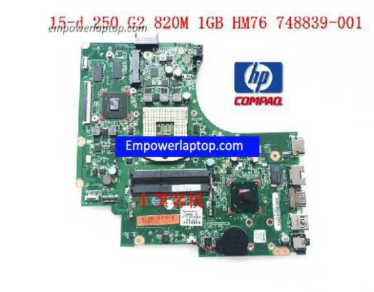 HP 15-D 250 G2 748839-001 Motherboard