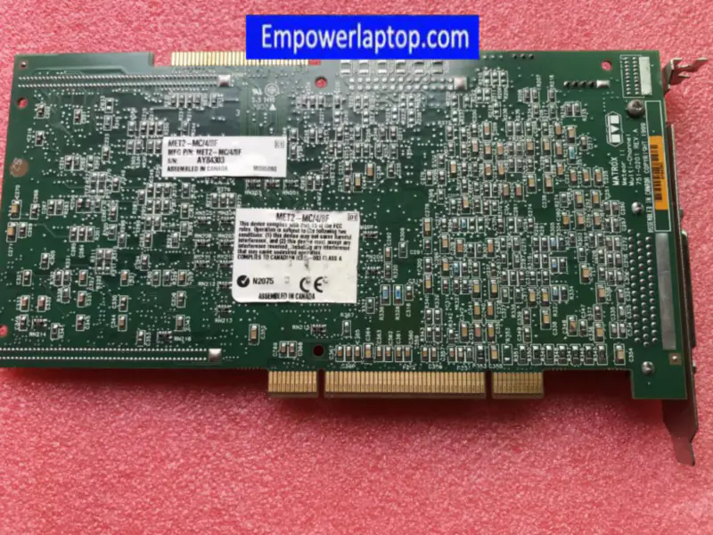 MATROX Meteor-Ⅱ MET2-MC/4/8F 751-0201 REV.A Image Capture Card
