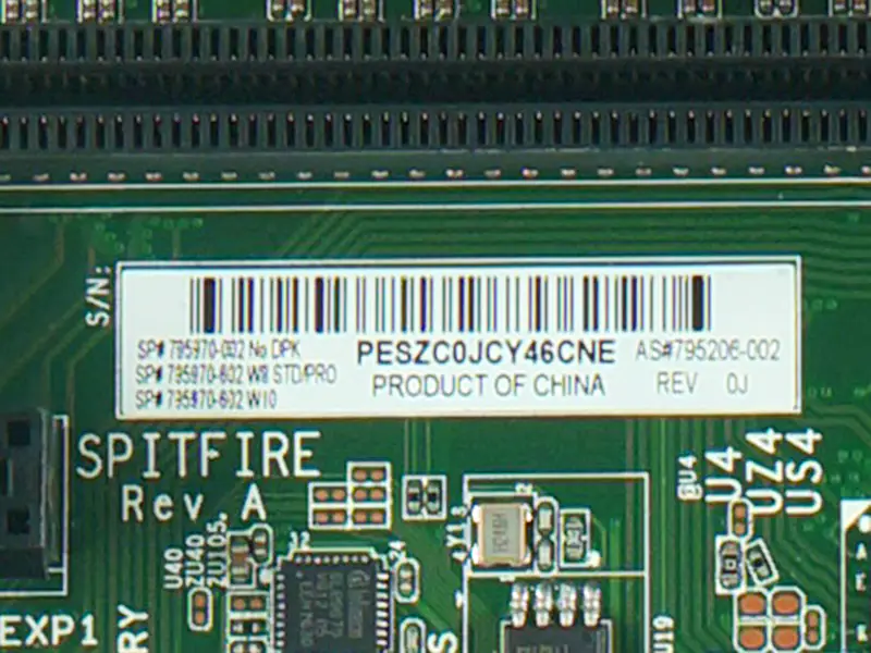 HP 795206-002 800 G2 Q170 1151 motherboard