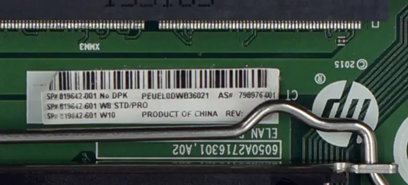 HP 798976-001 ProOne 600 G2 819642-001 Motherboard