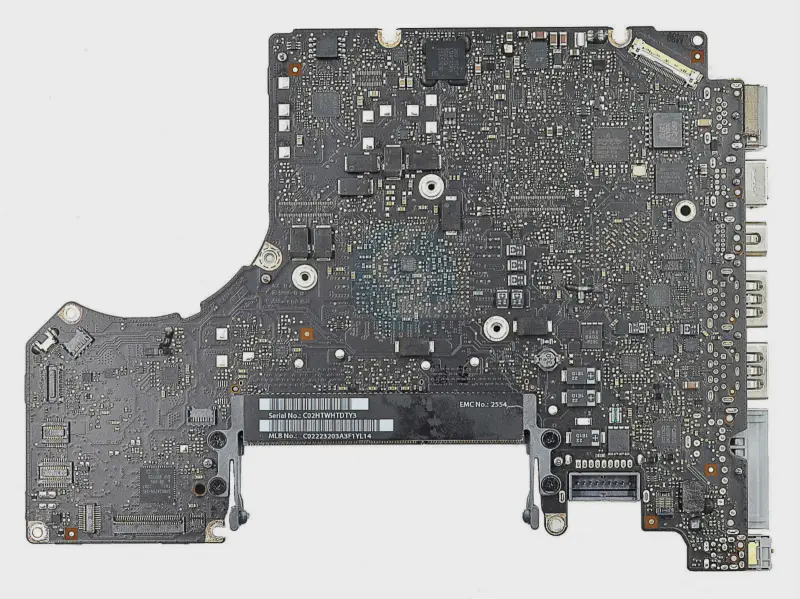 Macbook Pro A1278 820-3115-B MD101 MD102 Motherboard with i5-3210M processor(Year 2012)