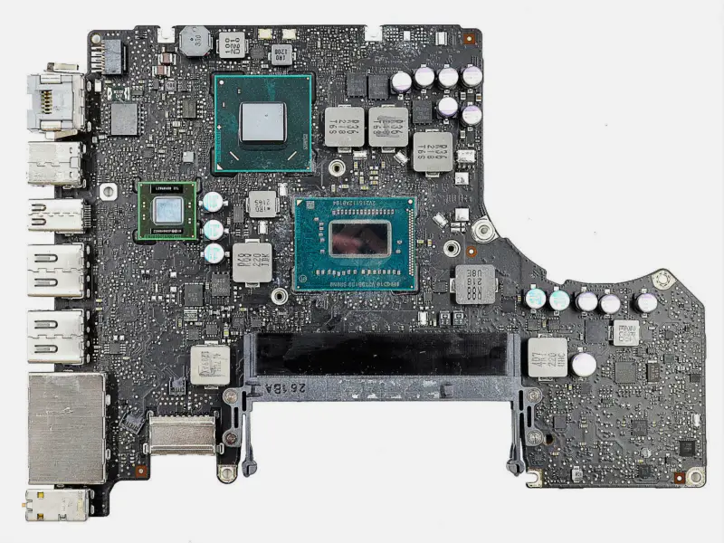 Macbook Pro A1278 820-3115-B MD101 MD102 Motherboard with i5-3210M processor(Year 2012)