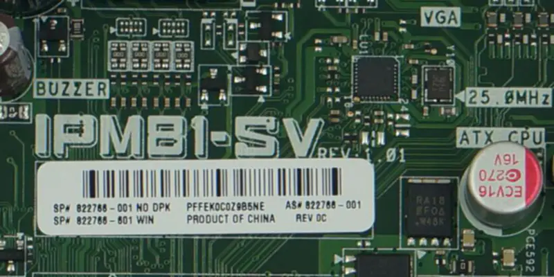 HP IPM81-SV REV:1.01 822766-001 822766-501 822766-601 Motherboard